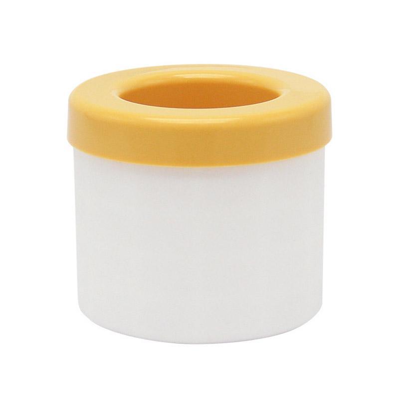 Silicone Ice Cube Tray Mould Ice Box Compartment Bucket for Easy Ice Making - Blue