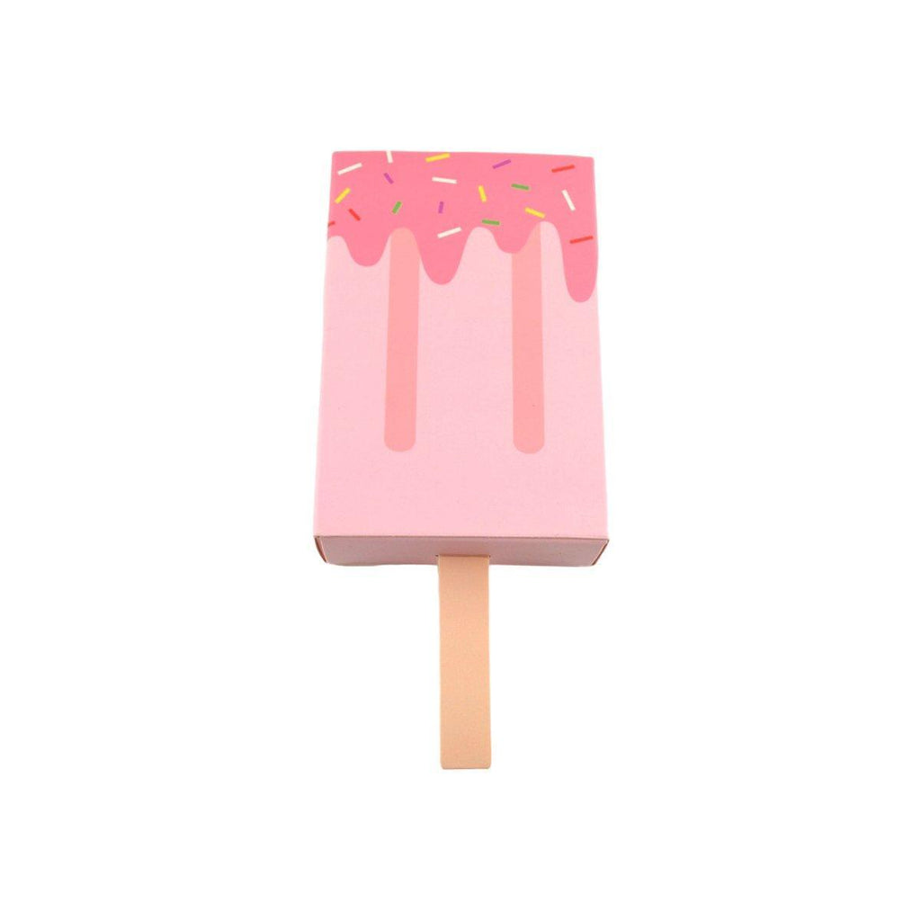 50PCS Creative Ice Cream Candy Gift Boxes Fruit Shaped Party Favor Packaging Box - Blue