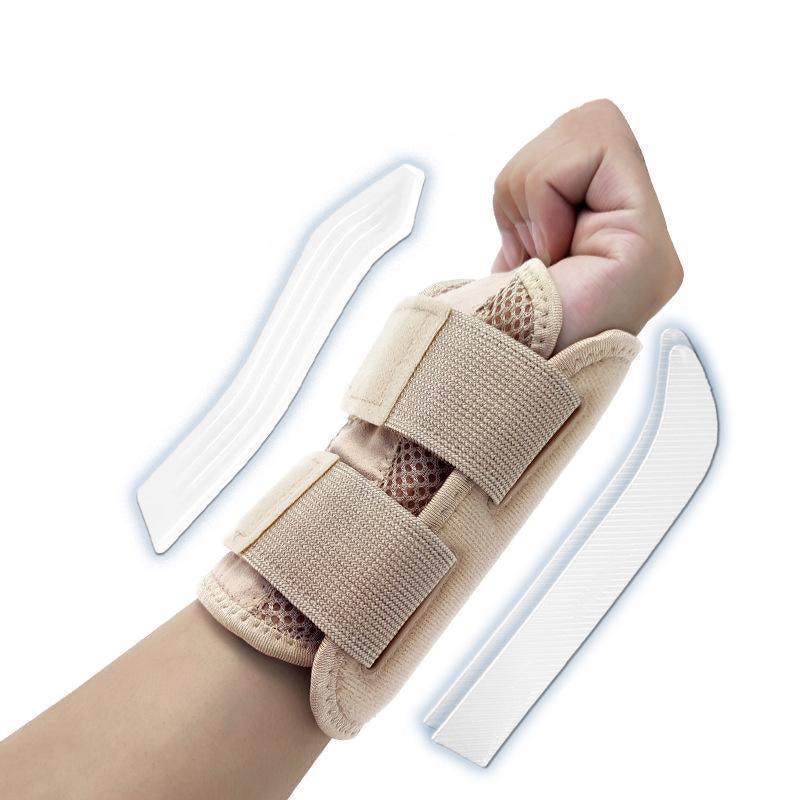 Carpal Tunnel Wrist Brace Night Sleep Wrist Support Wrist Splint Pain Men Women Right Hand - Black