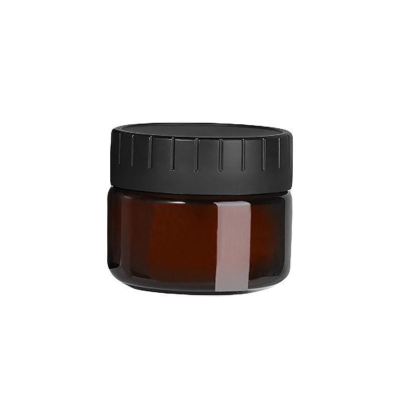 10pcs Brown PET Plastic Wide Mouth Bottles for Storage and Skincare Packaging - Frosted - 120ml