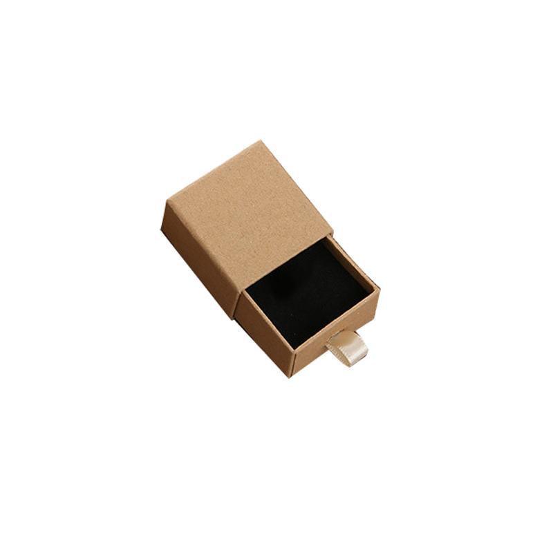 Jewellery Gift Box Necklace Ring Bracelet Bangle Earring Cardboard Box 5*5*3.5cm - Pink