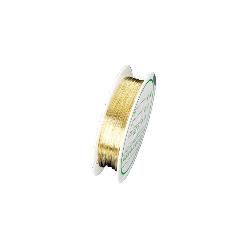 1 Roll Beading Wire Jewelry Making Wire Handmade Craft Cord String DIY Jewelry - Gold