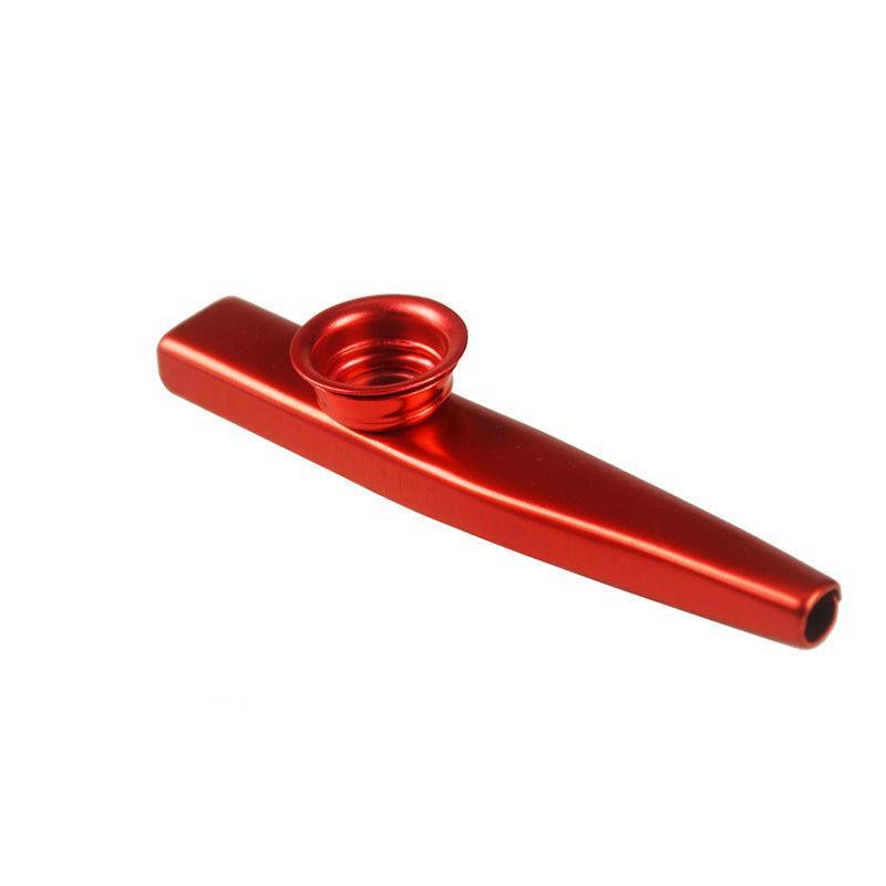 Kazoo Musical Instrument Mouth Flute Diaphragm Guitar Partner Harmonica Style - Silver