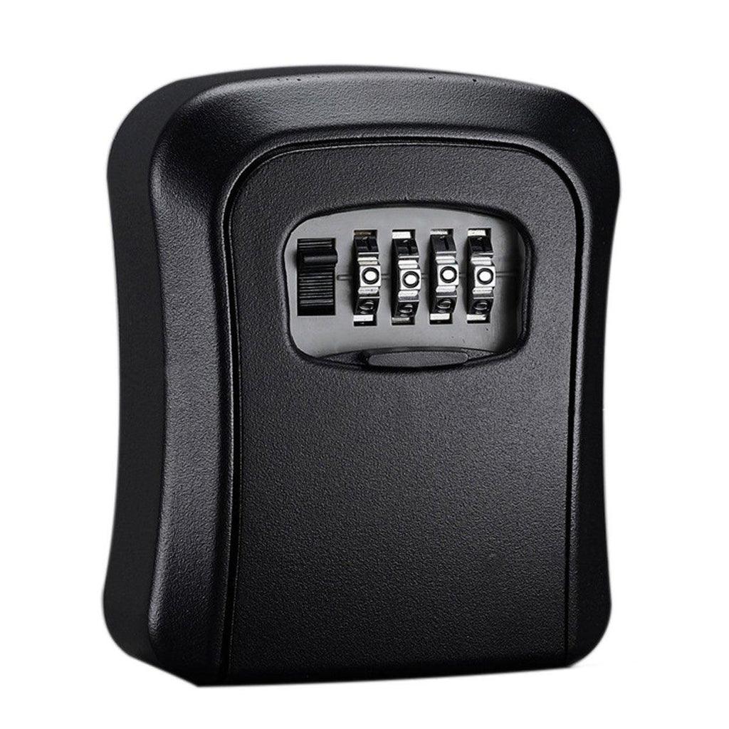 Combination Key Box with Combination Lock for Home Office Security Storage - Grey