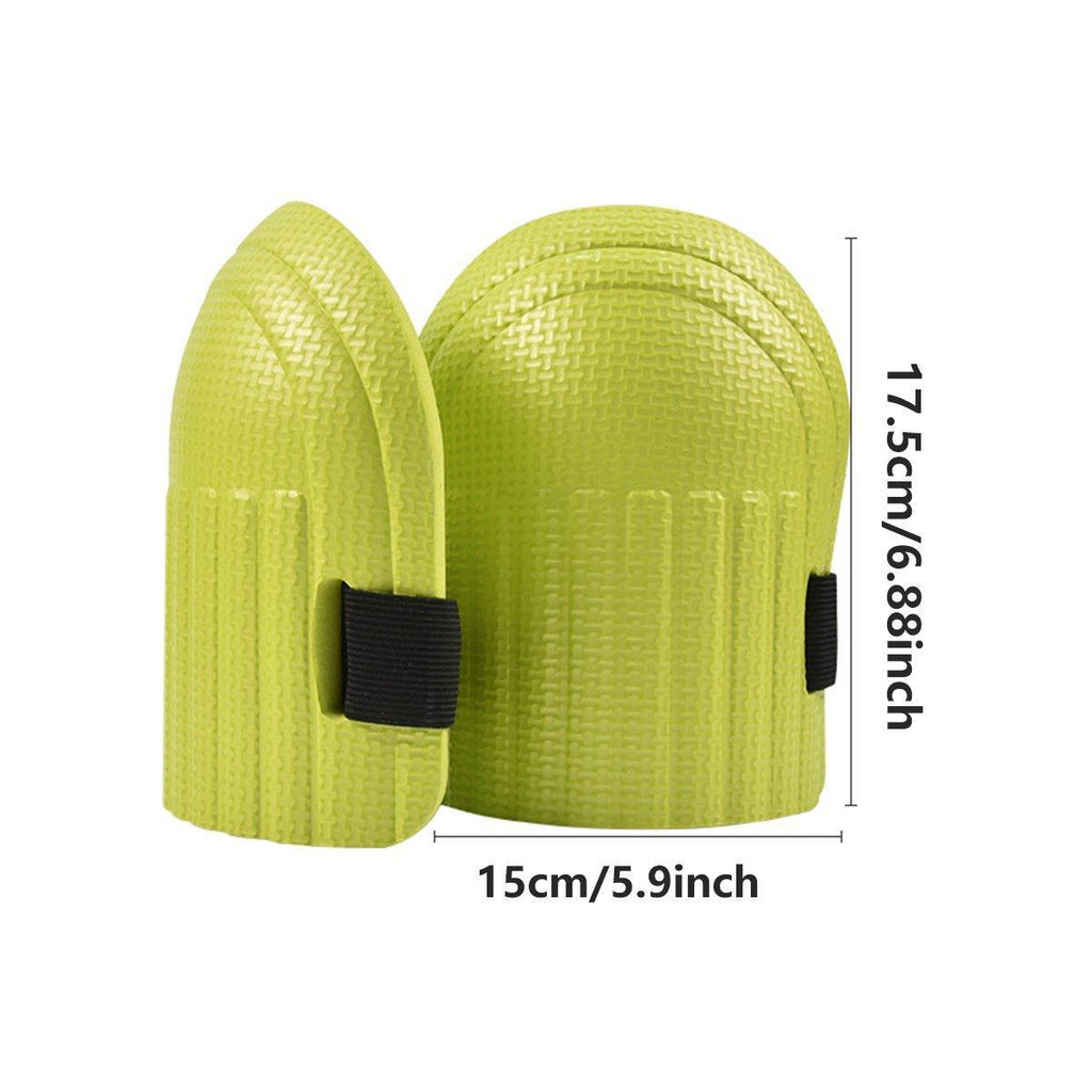 Professional Knee Pads for Construction Flooring Tiling Knee Protection Gear - Black