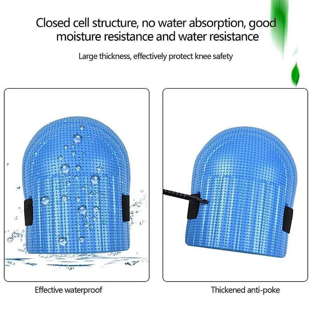Professional Knee Pads for Construction Flooring Tiling Knee Protection Gear - Black