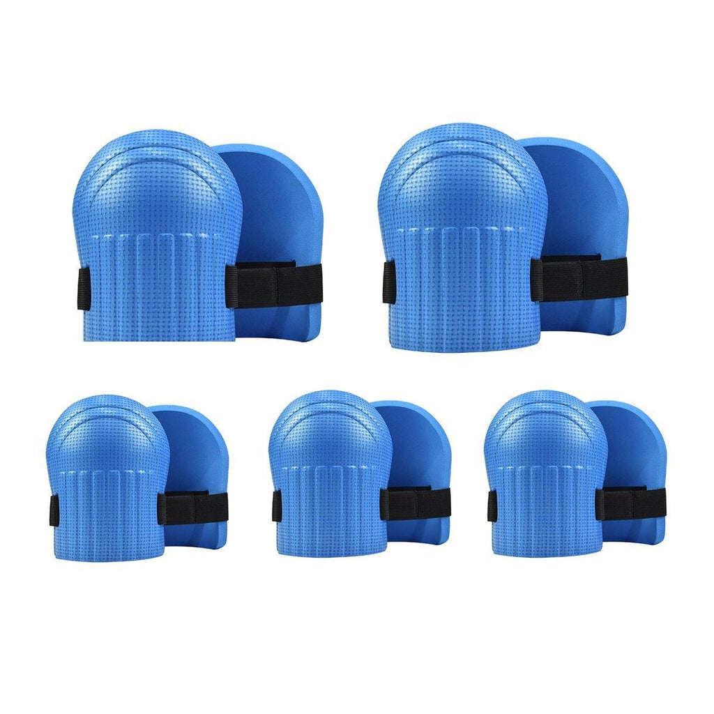 Professional Knee Pads for Construction Flooring Tiling Knee Protection Gear - Blue