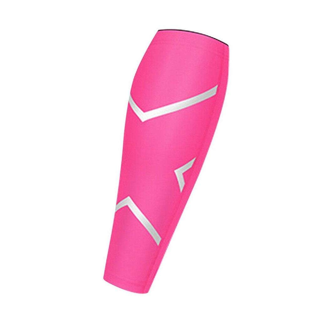 1 Unit Breathable Sports Shin Guards Knee Pads for Cycling Running Football Basketball - Pink / M