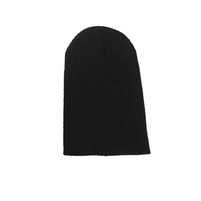 Winter Thermal Warm Women Men Hat Slouch Baggy Hat Beanie Ski Knitted Cap - Royal Blue