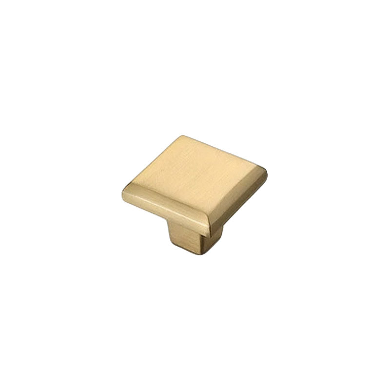 Nordic Gold Cabinet Handle Simple Light Luxury Drawer Door Pull Wardrobe Handle - Square-31mm