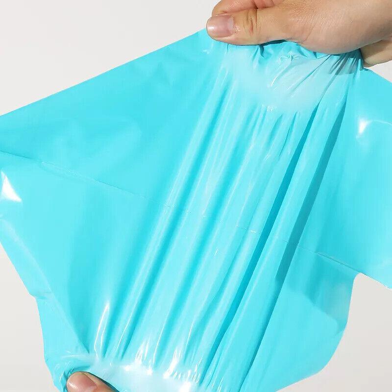 Poly Mailer Bags Mailing Satchel Plastic Courier Self Sealing Packing Blue - 38*52CM