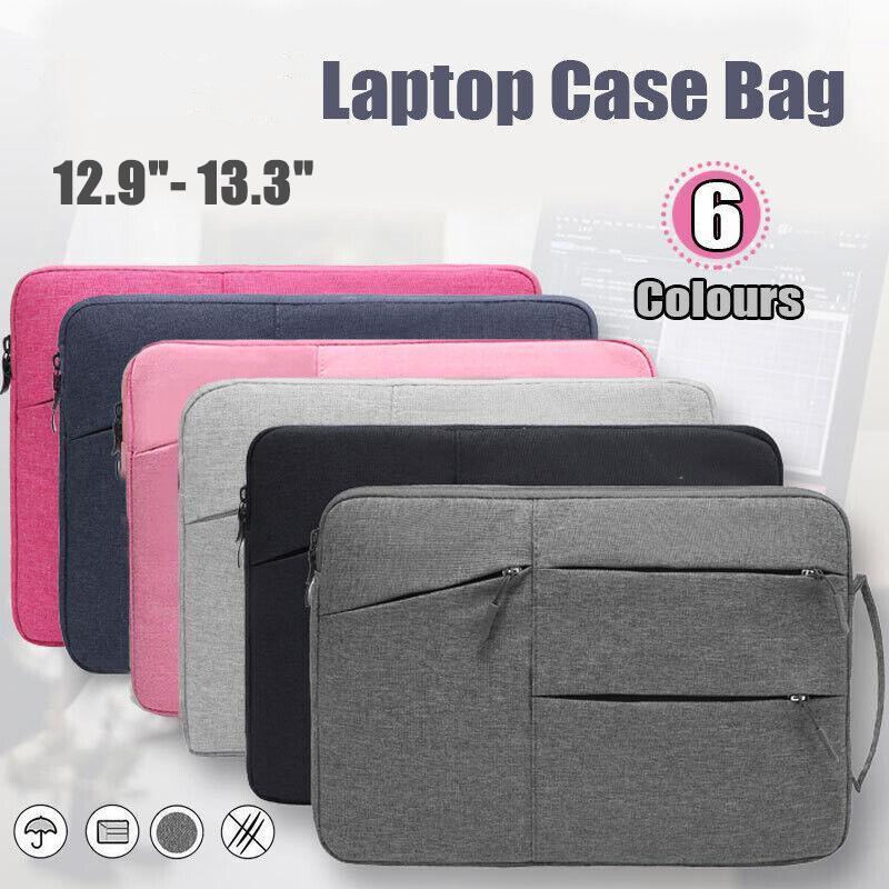 Laptop Sleeve Travel Bag Carry Case For MacBook Air Pro For 12.9”-13.3” - Black