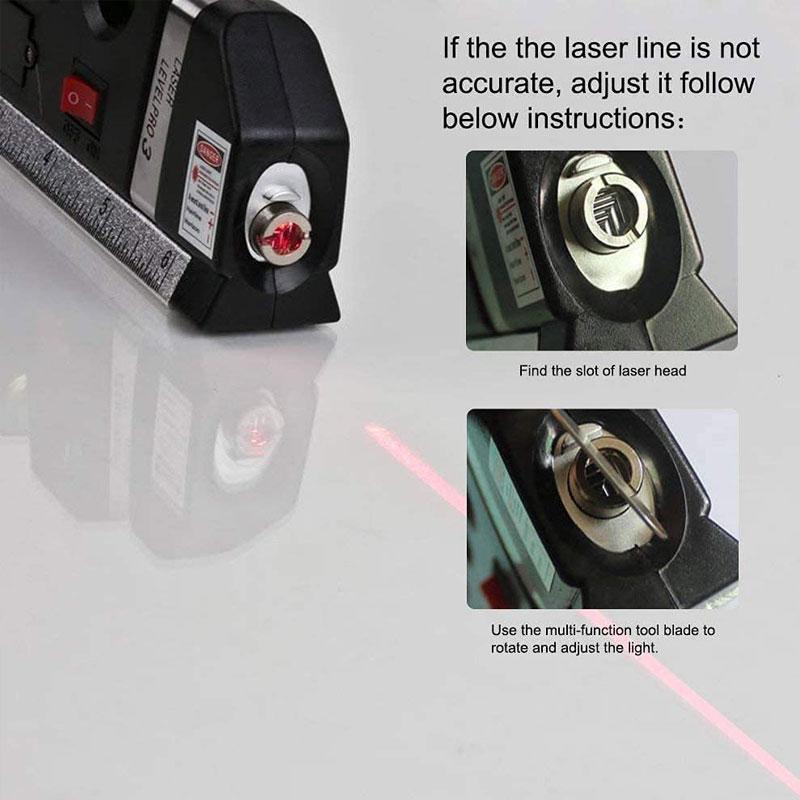 Multipurpose Laser Level Self Levelling Cross Balance Line Wall Measuring Tool