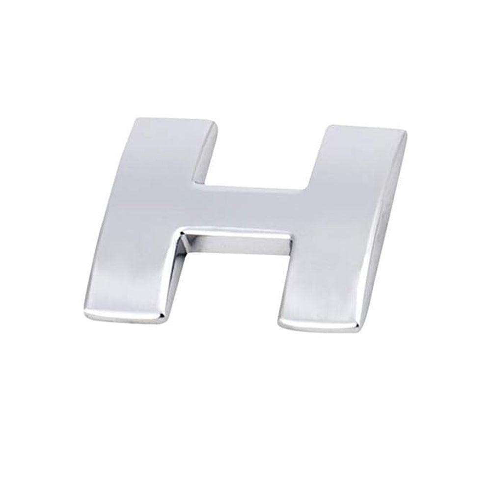 A-Z Alphabet Letters Car Sticker Self Adhesive Auto Badge Emblem 3D Chrome Good - Red S