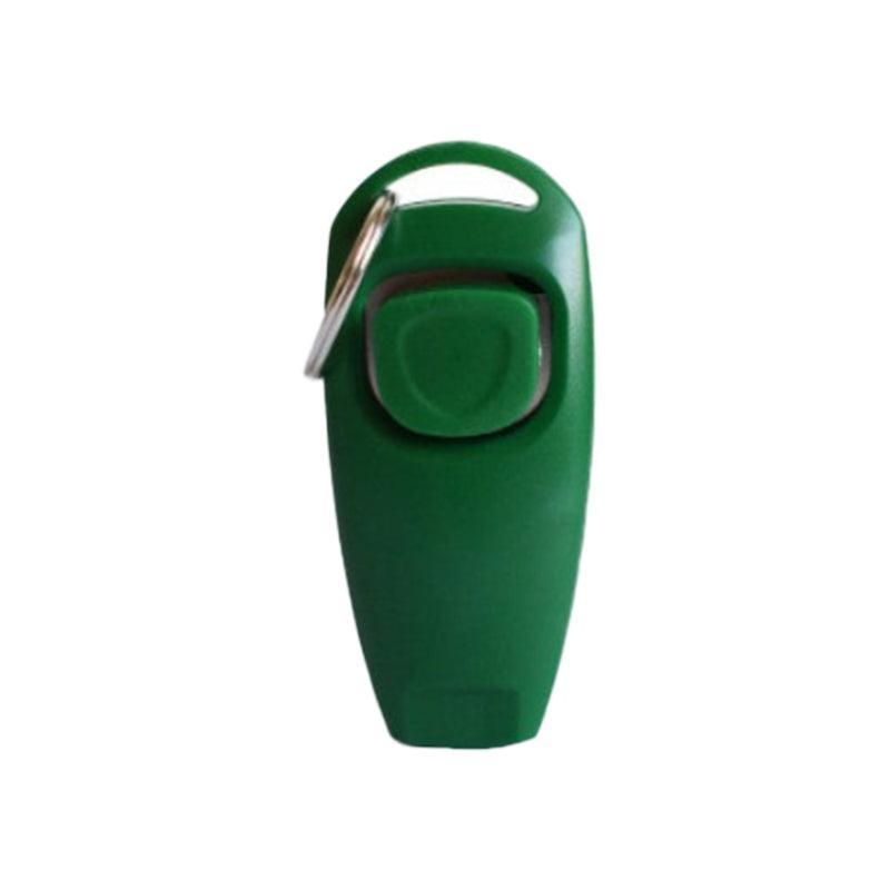 Dog Whistle and Clicker Set for Training Stop Barking Obedience Tool Combo - Light Blue