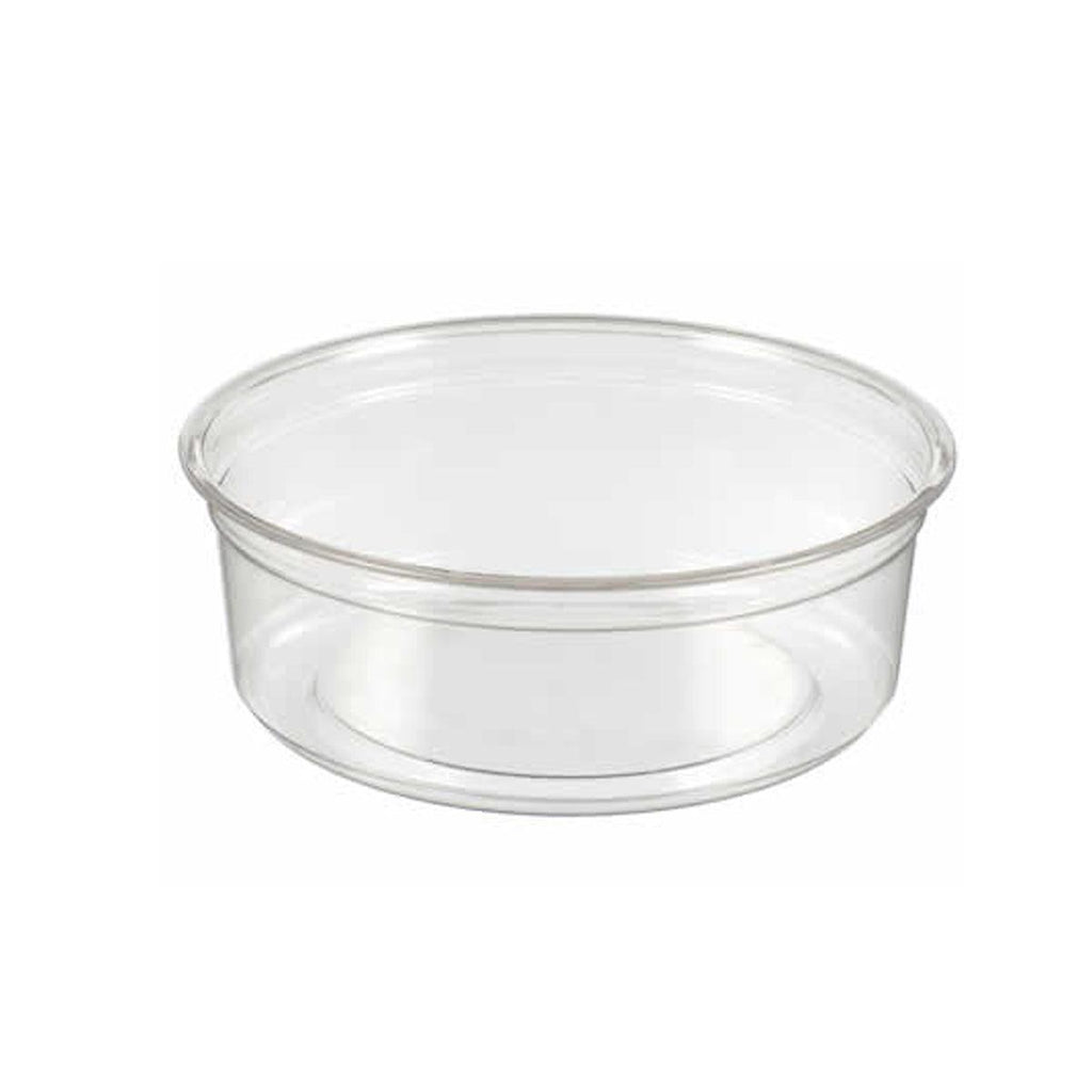 100PCS Transparent Packing Box Plastic Dessert Bowl Food Container - Lid