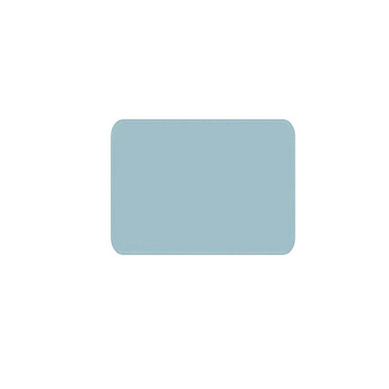 Leather Mouse Pad Gaming Waterproof Desk Mat 25 x 21cm Anti Slip - Light Green
