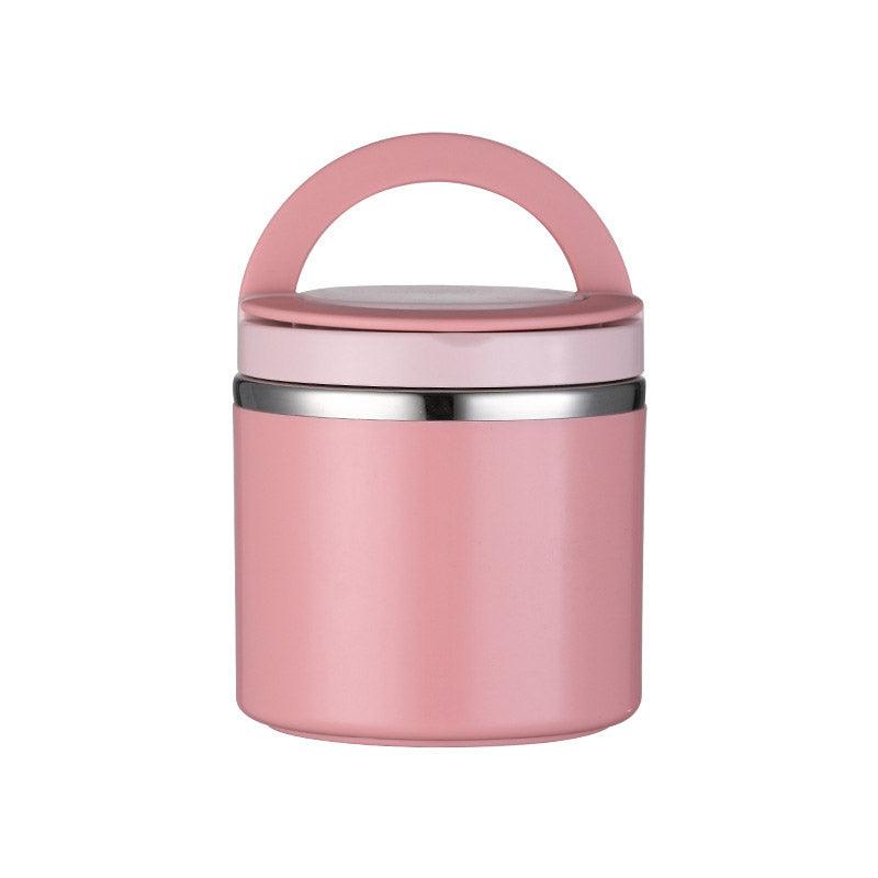 Stainless Steel Insulated Lunch Box Bento Box Thermal Food Container Breakfast - Green