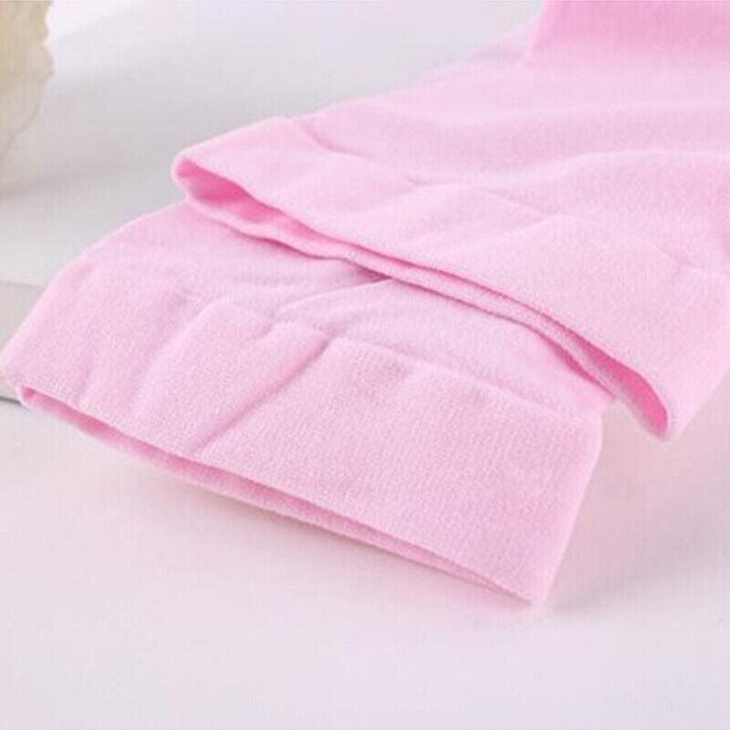 Womens Girls Long Socks Over Knee Thigh High Stockings Hosiery Tights Pantyhose - Pink