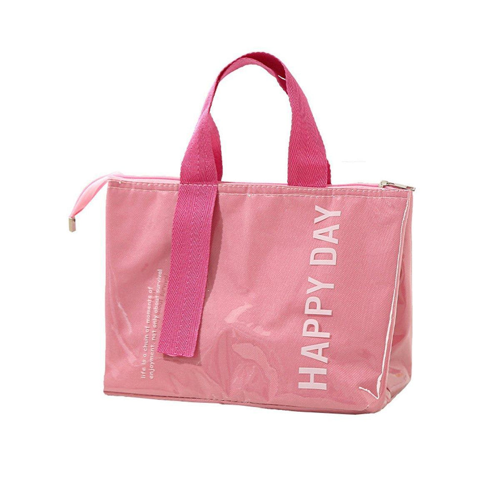 Large Capacity Lunch Bag Outdoor Picnic Aluminum Foil Portable Thermal Bag - Green