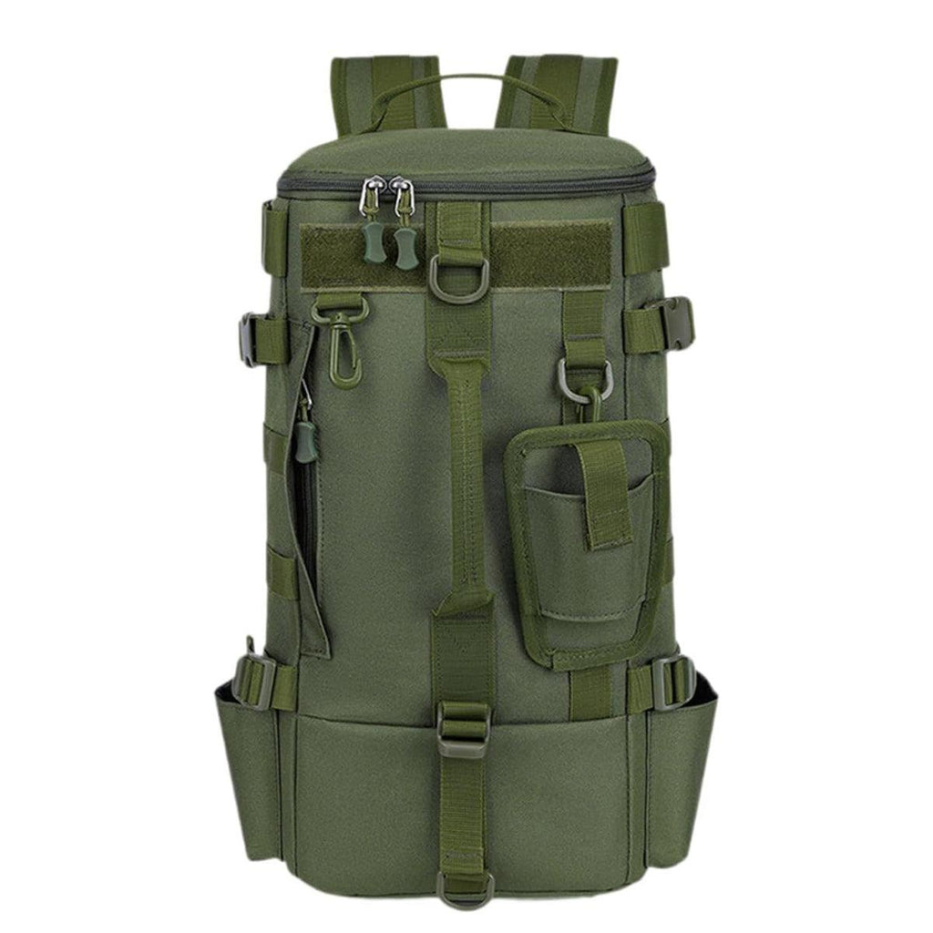 Waterproof Fishing Tackle Bag Large Capacity Multi Functional Shoulder Storage - Black