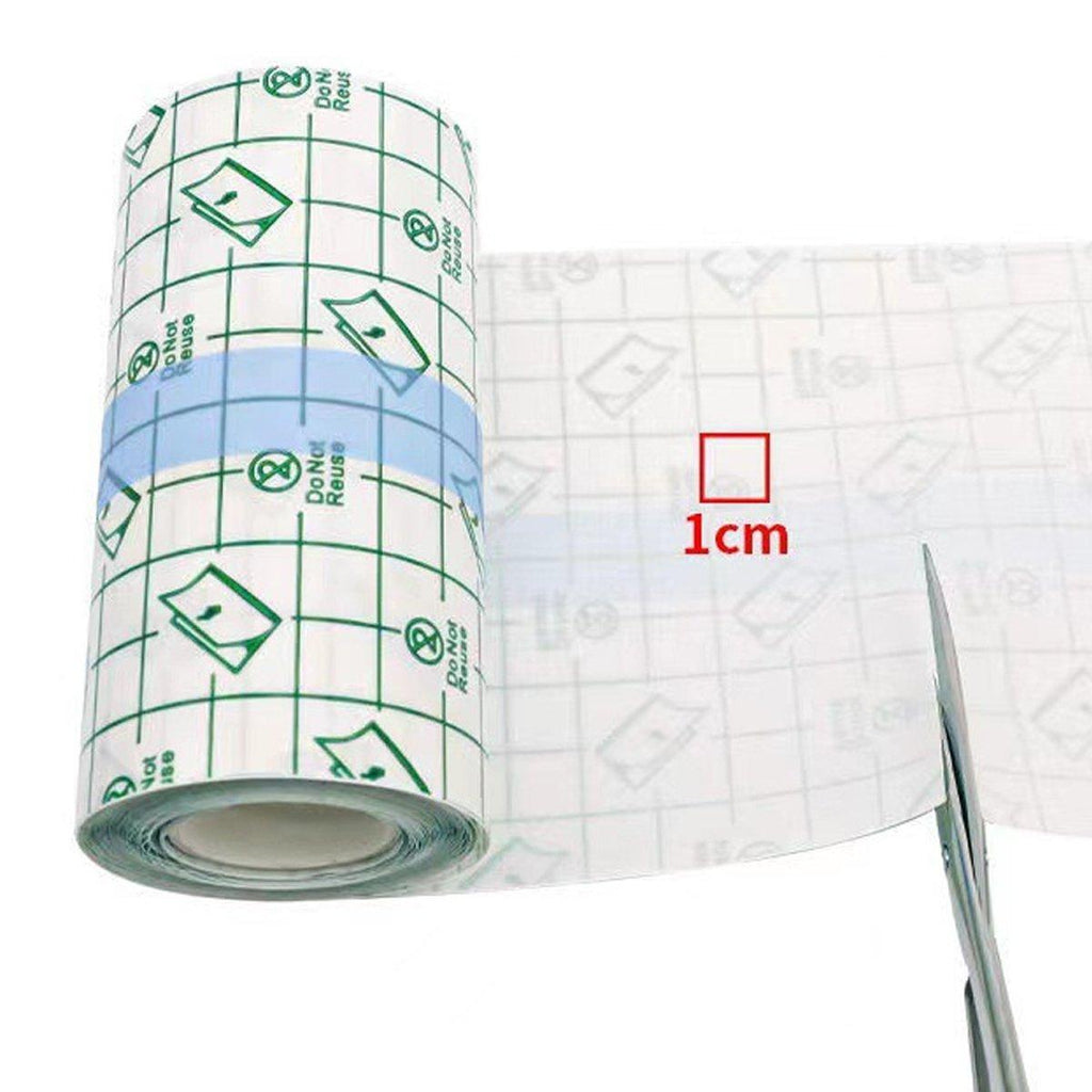 Waterproof PU Film Adhesive Tape Transparent High Stickiness Cuttable Bandage - 15cm x 5m