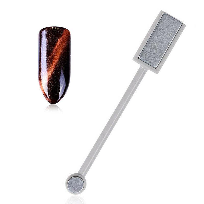 Nail Art Cat Eye Effect Stick for UV Gel Polish Design Tool for Manicure Styling Use - 1PC Multifunction