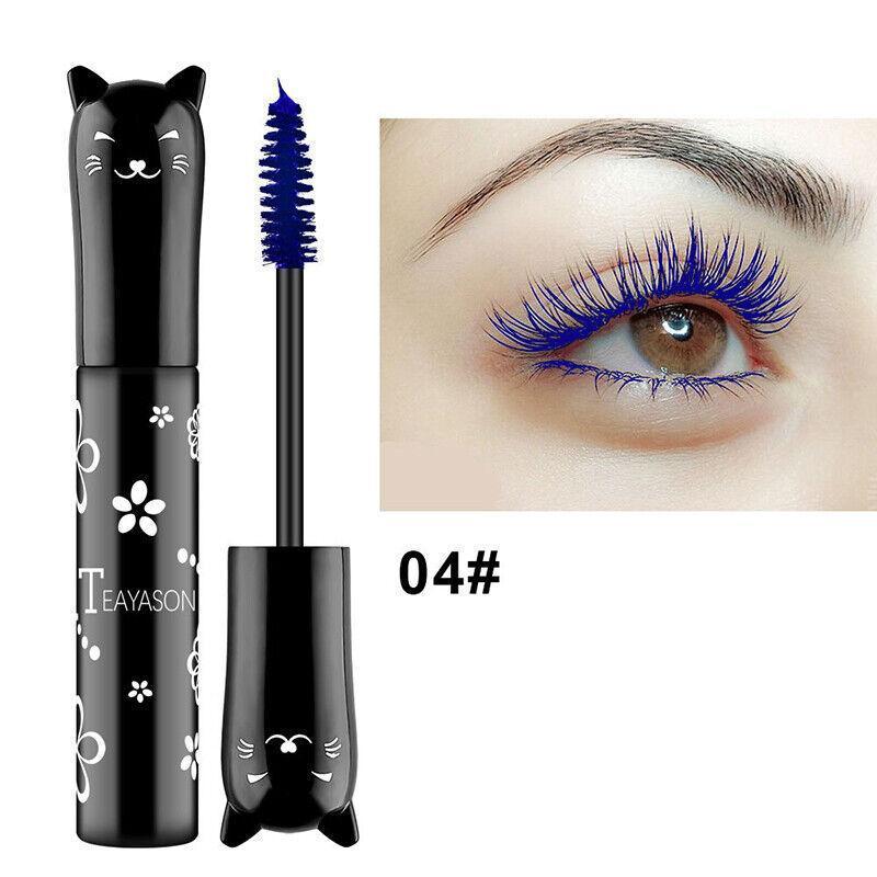 4D Silk Long Lasting Mascara Waterproofing Eye Catching Colours New Au Stock - Blue