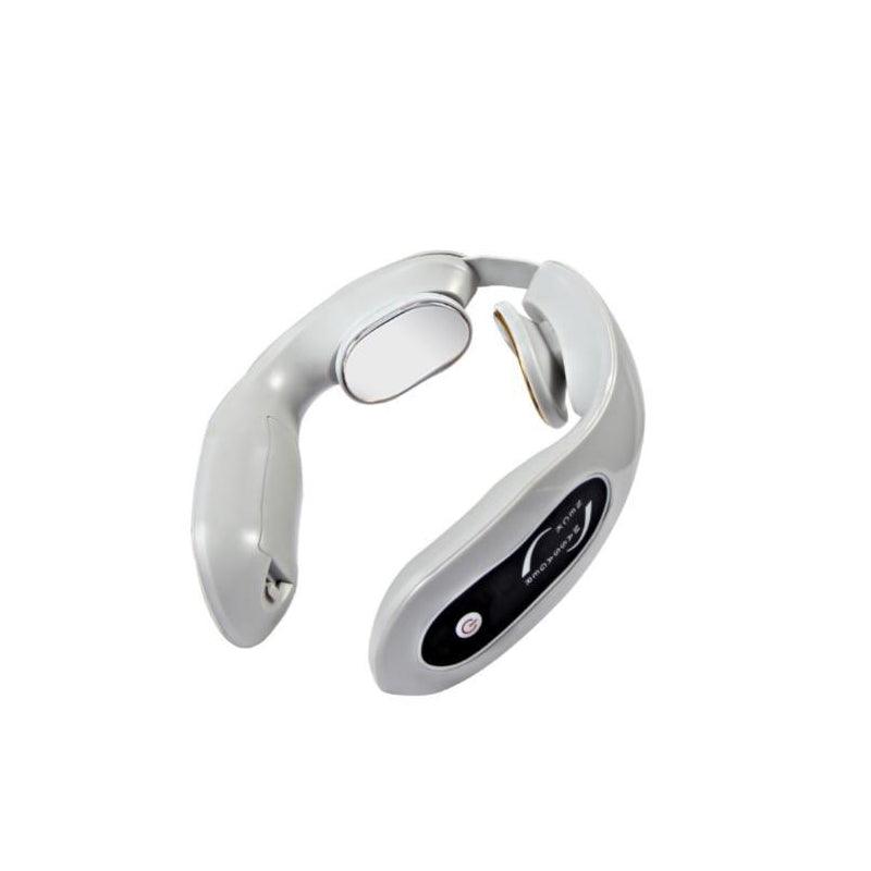 Portable Neck and Shoulder Massager with Heat and Pulse Function - Upgraded Blue