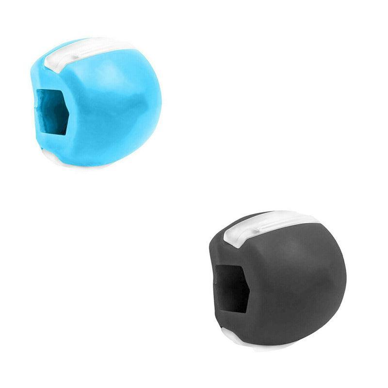 Anti-Age Toning Neck Facial Toner Jaw Exerciser Fitness Face Muscle Jawzrsize - Blue