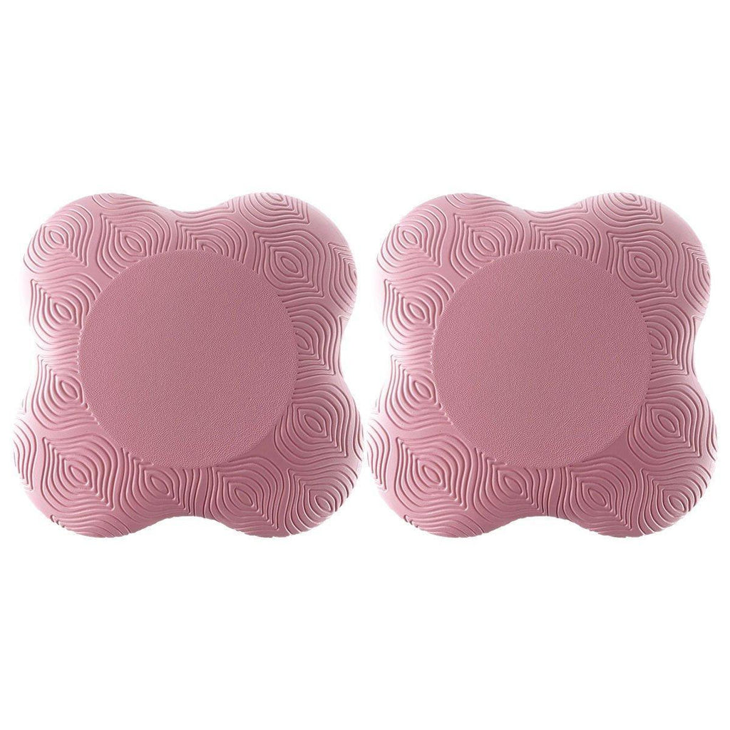 2pcs Thick Yoga Kneeling Mat Knee Cushion for Elbow Support Gym Workout Pad - Grey