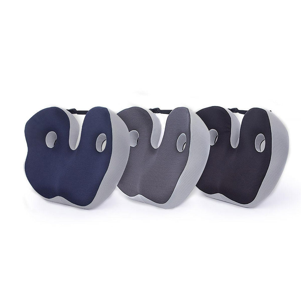 Office Chair Seat Cushion for Sedentary Support Comfort Pillow Pad Home Use - Blue