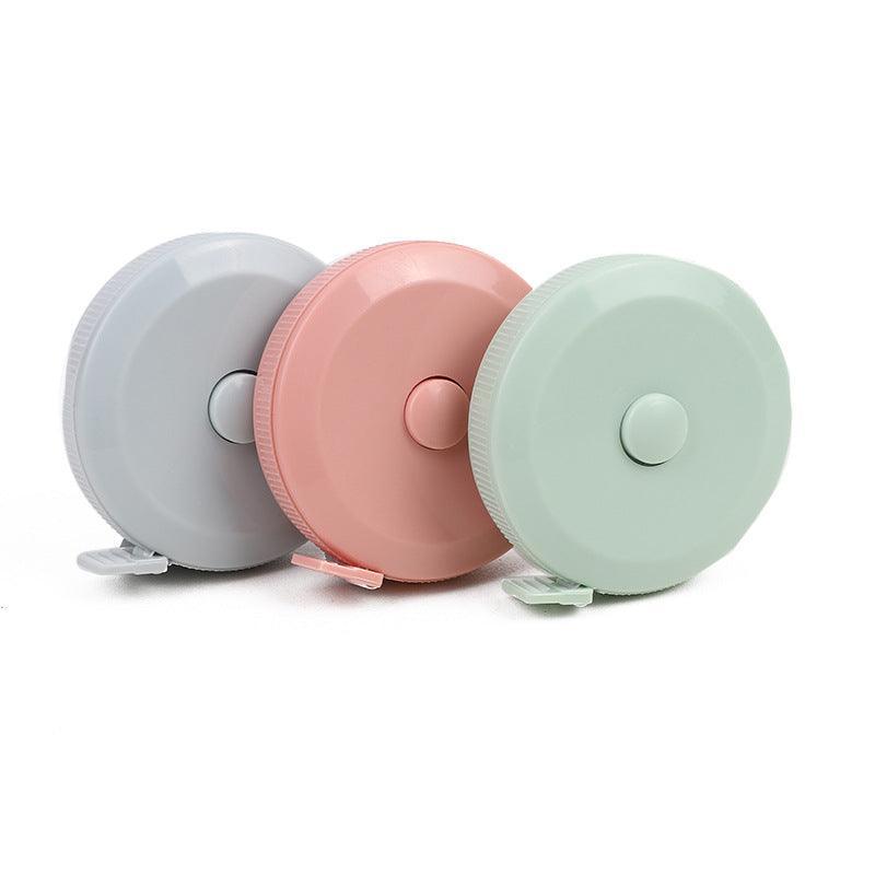 Retractable Tailor Tape Measure 150cm Soft Body Measuring Sewing Ruler - Green