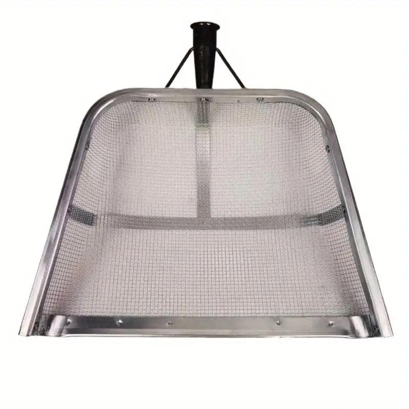 Stainless Steel Soil Sifter Drain Shovel Gardening Mesh Screen Filter Durable - 60MM