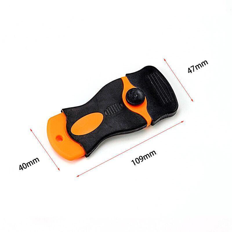 1X Plastic Razor Blade Paint Glue Adhesive Scraper Blades Cleaner Tools