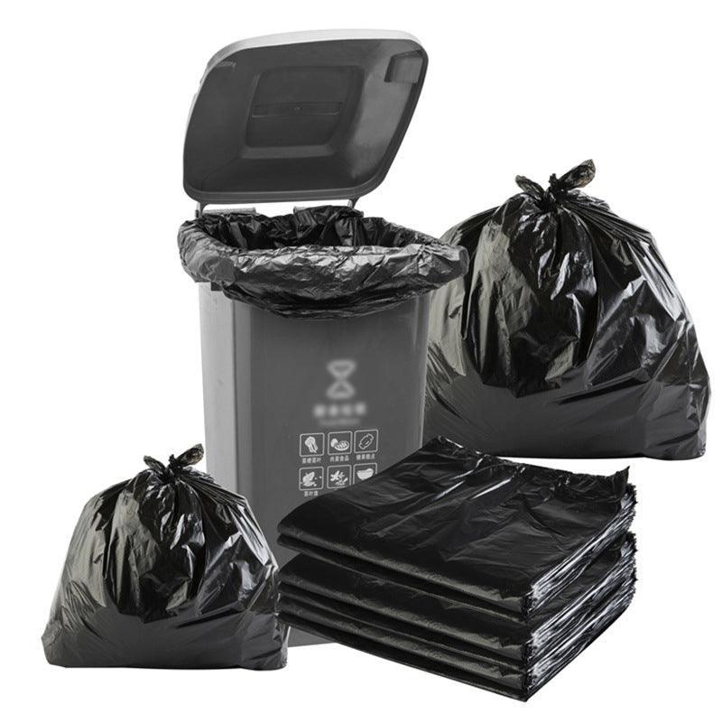 100Pcs Heavy-Duty Black Bin Bags - Durable Waste Refuse Sacks - 90*100cm-100PCS