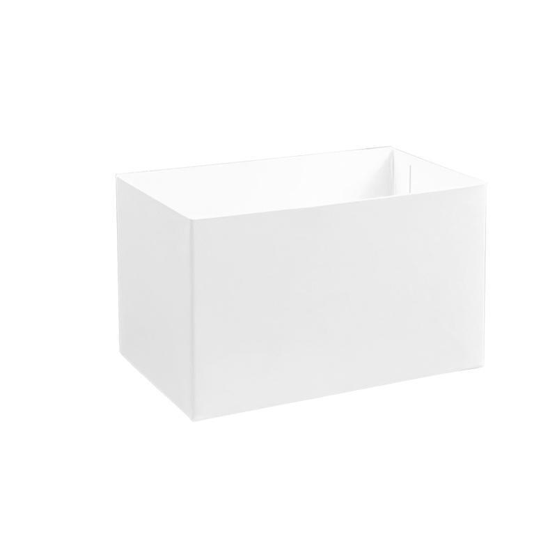 250PCS Sandwich Packaging Box Breakfast Hamburger Wrapping Box L Size - White