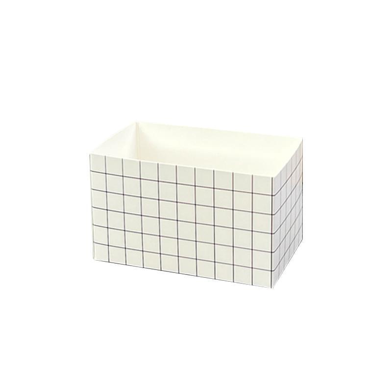 250PCS Sandwich Packaging Box Breakfast Hamburger Wrapping Box L Size - White