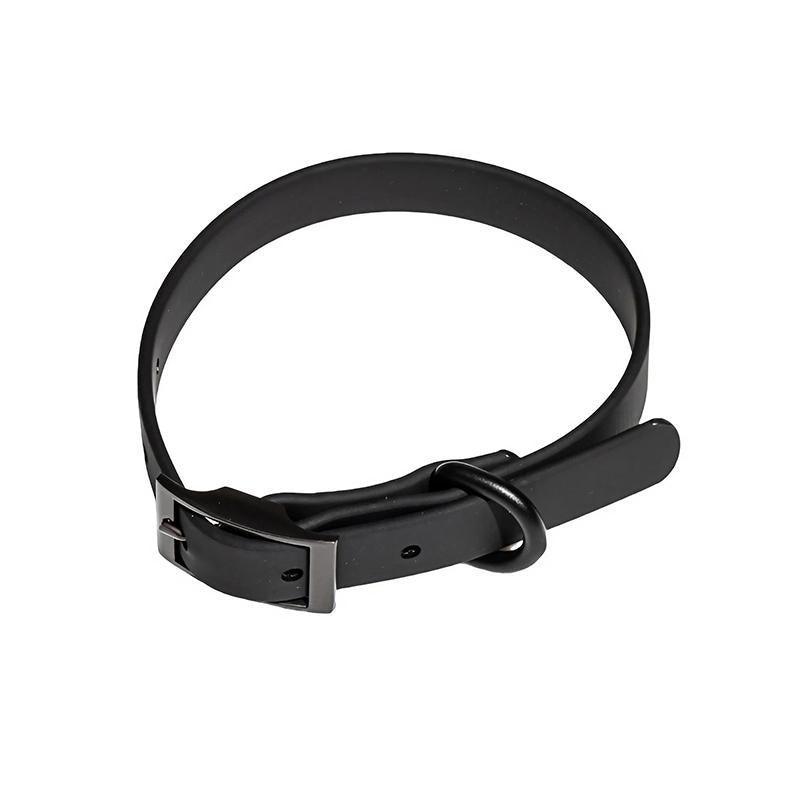 PVC Dog Collar Working Dog Kennels Waterproof Soft Adjustable for Pets L Size - Apricot