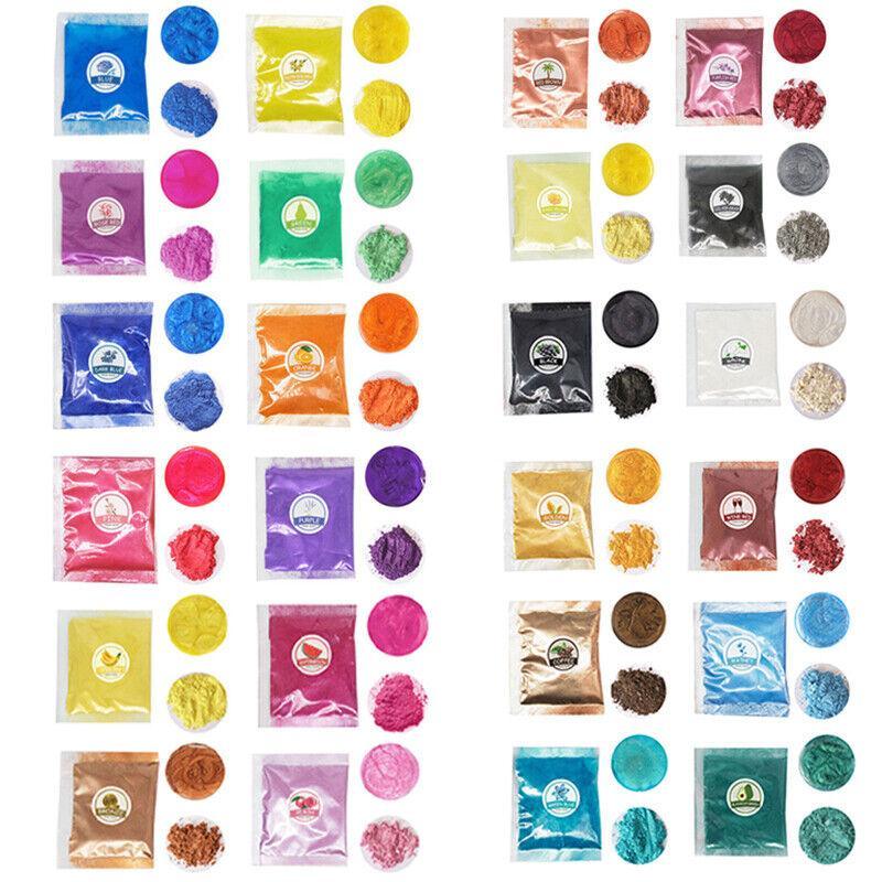 Mica Pigment Pearl Powder Resin Epoxy Premium Soaps Candle Bath Bomb Art Craft - Magic Yellow