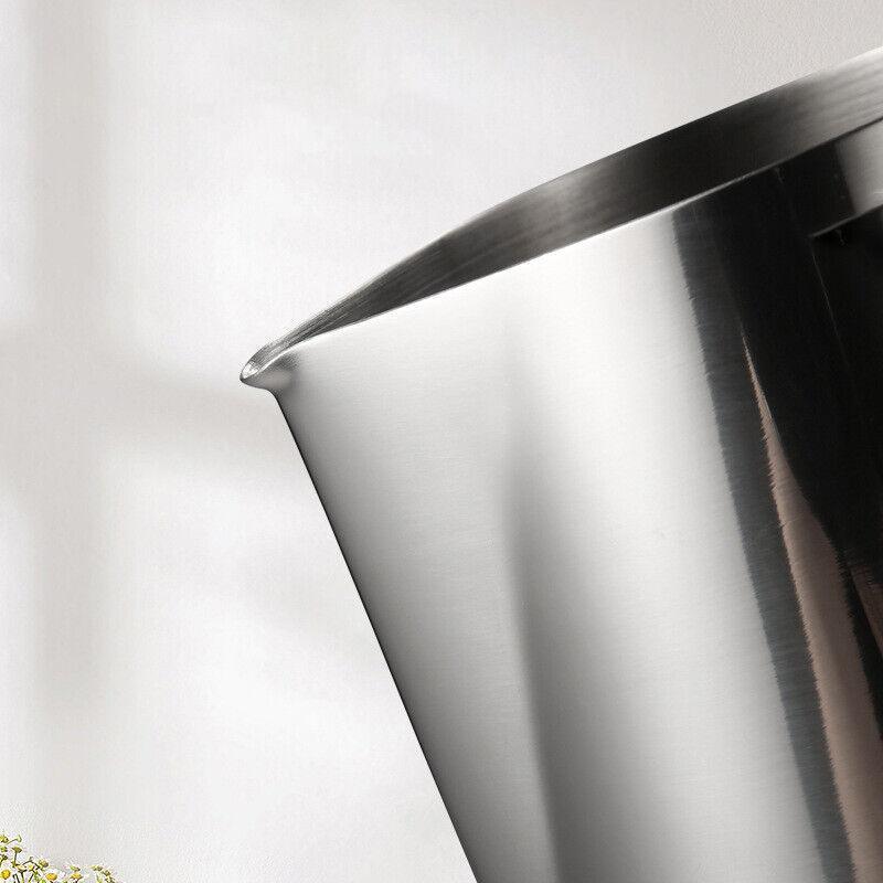 150-1000Ml Stainless Steel Milk Coffee Jug Latte Espresso Frothing Scale Pitcher - 600ML