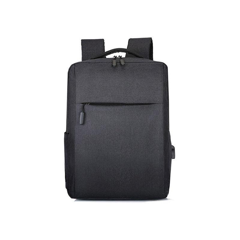 Waterproof Laptop Backpack Bag for Men Women School Travel Business Use - Grey 1 Zipper