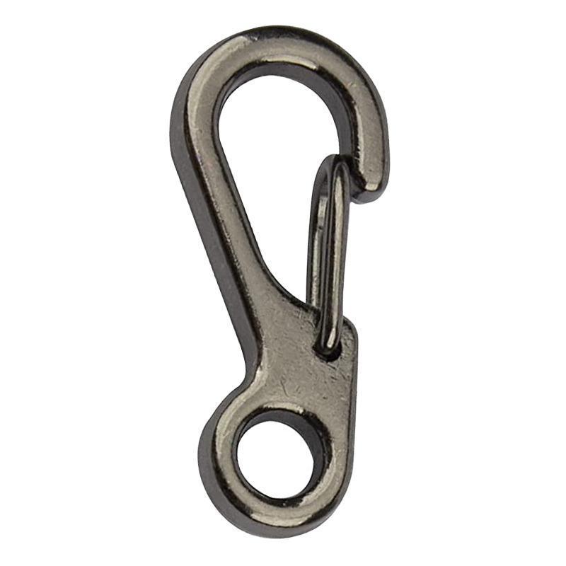 10X Mini Alloy Carabiner Keychain Durable Snap Spring Clip Hook - Silver