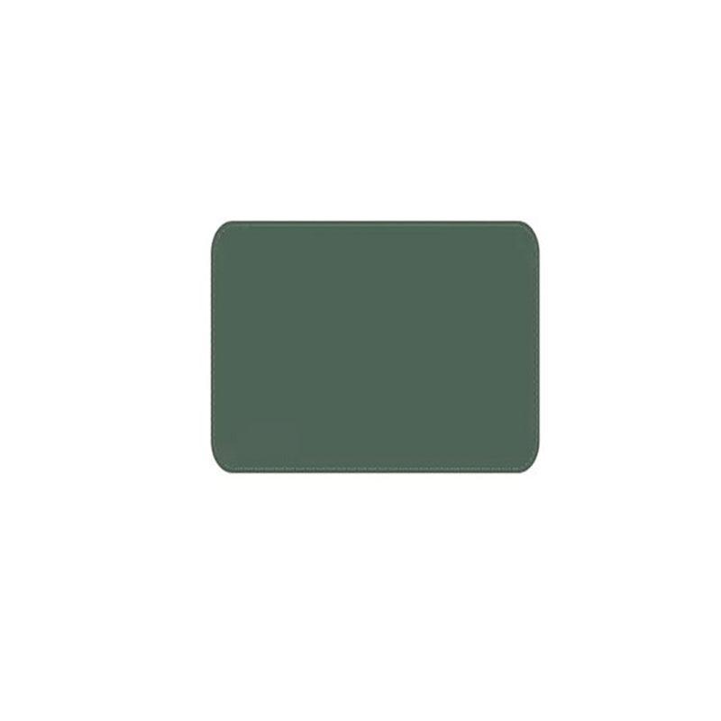Leather Mouse Pad 30x25.5cm Waterproof Gaming Desk Mat Anti Slip Rubber Mousepad - Light Blue