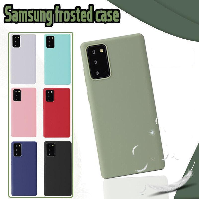 Sky Blue Shockproof Cover Slim Case for Samsung S21 S10 S20 Plus Ultra FE Note20 - Samsung Galaxy S21 Plus