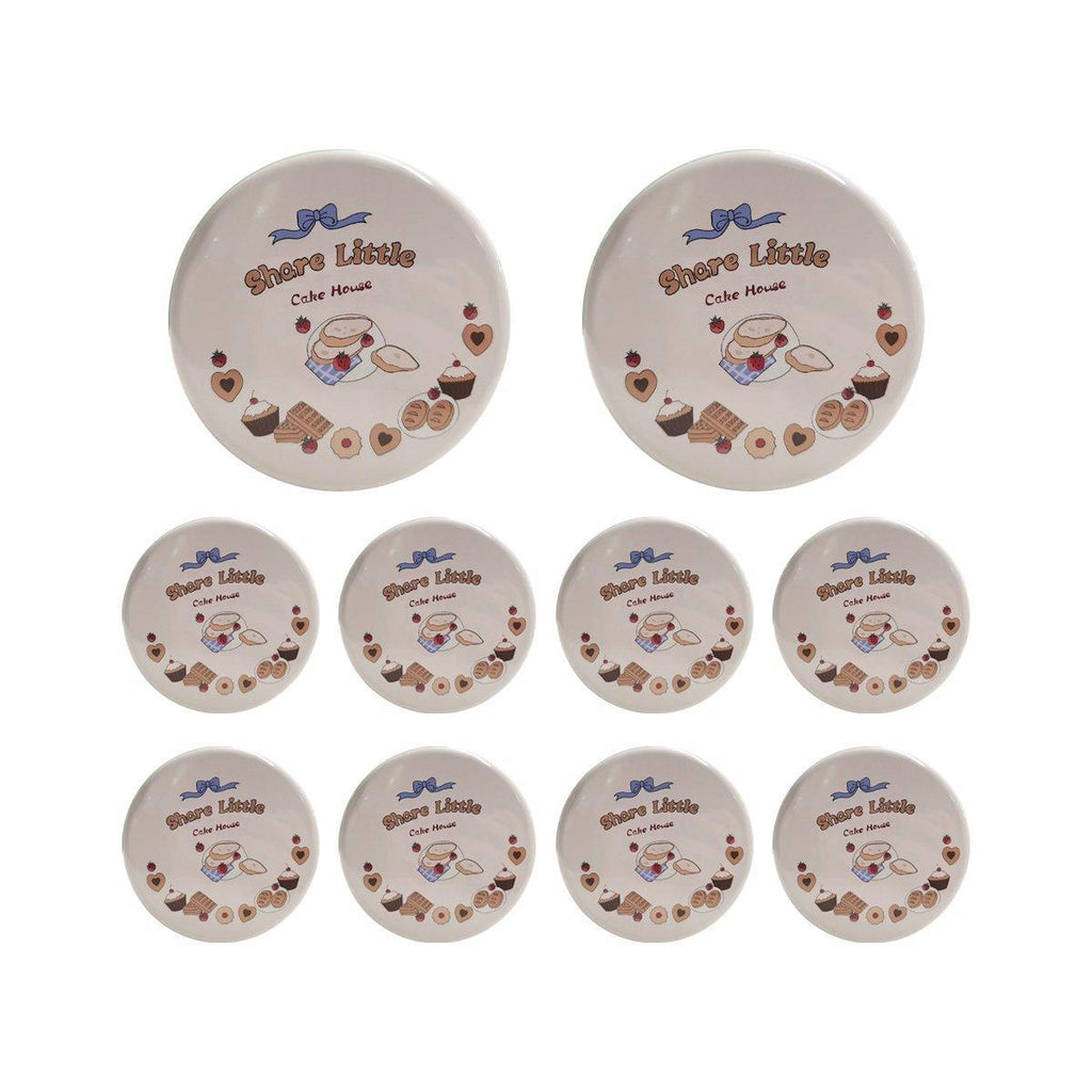 10PCS Cookie Tin Box Metal Biscuit Gift Box Candy Packaging Dragon Year Baking - Carrot Rabbit