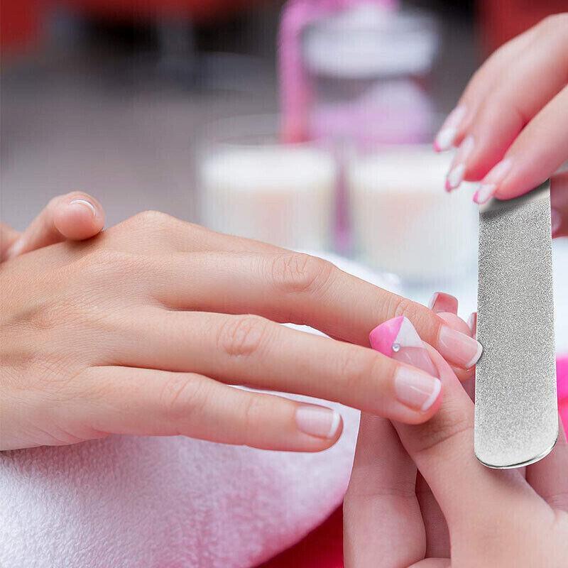 Diamond Nail File for Hand Foot Care Manicure Podiatry Tool 20.2cm - 3PCS