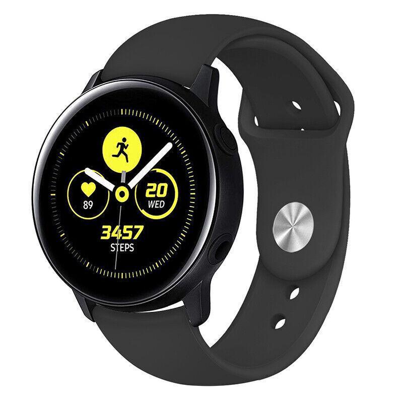 Large Size For Fitbit Versa / Versa Lite Versa2 Replacement Band Silicone Strap Wristband - Black