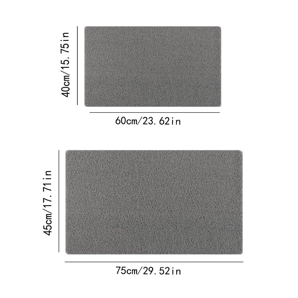 Anti Slip Bathroom Mat Non Slip Shower Floor Mat Quick Dry Soft Comfortable Rug - Beige-40x60cm