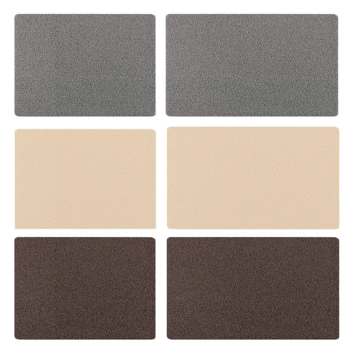 Anti Slip Bathroom Mat Non Slip Shower Floor Mat Quick Dry Soft Comfortable Rug - Beige-45x75cm